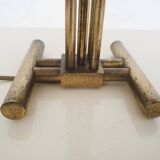 Hollywood regency brass table light, Italy 1950's
