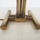 Hollywood regency brass table light, Italy 1950's