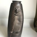 Large Japanese Gres Vase year 70