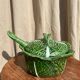 Cabbage clay soup tureen