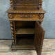 Furniture between two renaissance hunting lodge in solid oak around 1850.