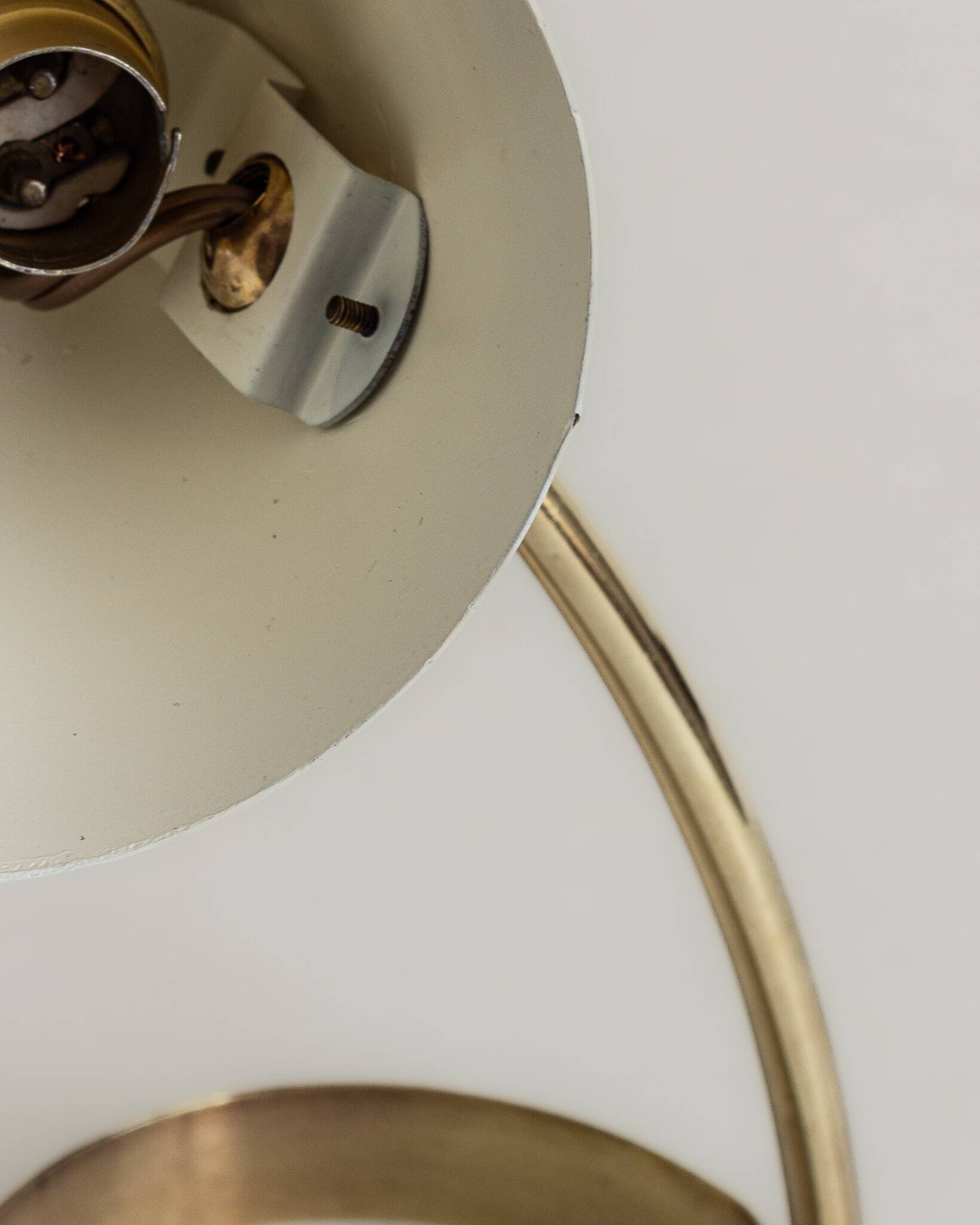Small brass cocotte lamp – 1950s