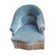 Blue toad armchair