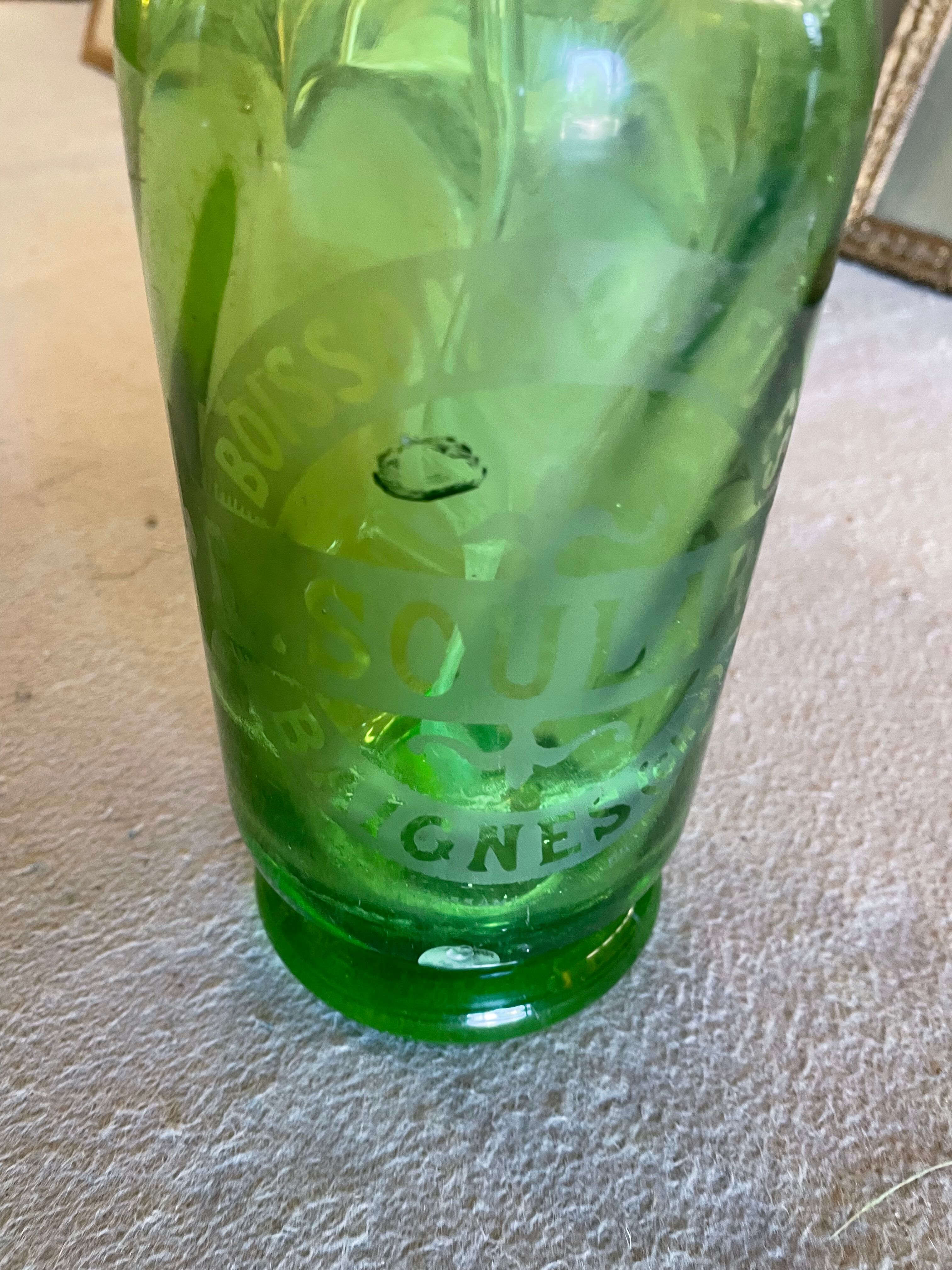 Soulard green siphon