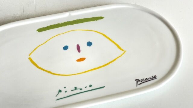Presentation Plate SIGNED by Picasso