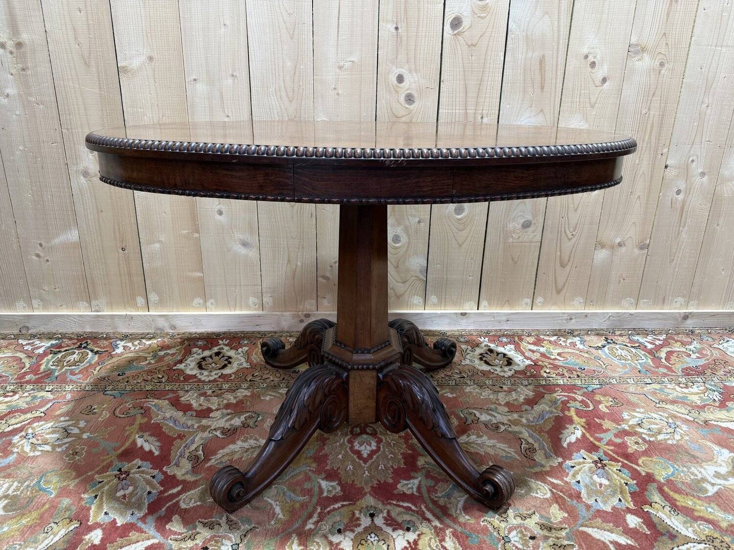 Oval gueridon from the Napoleonic III period.