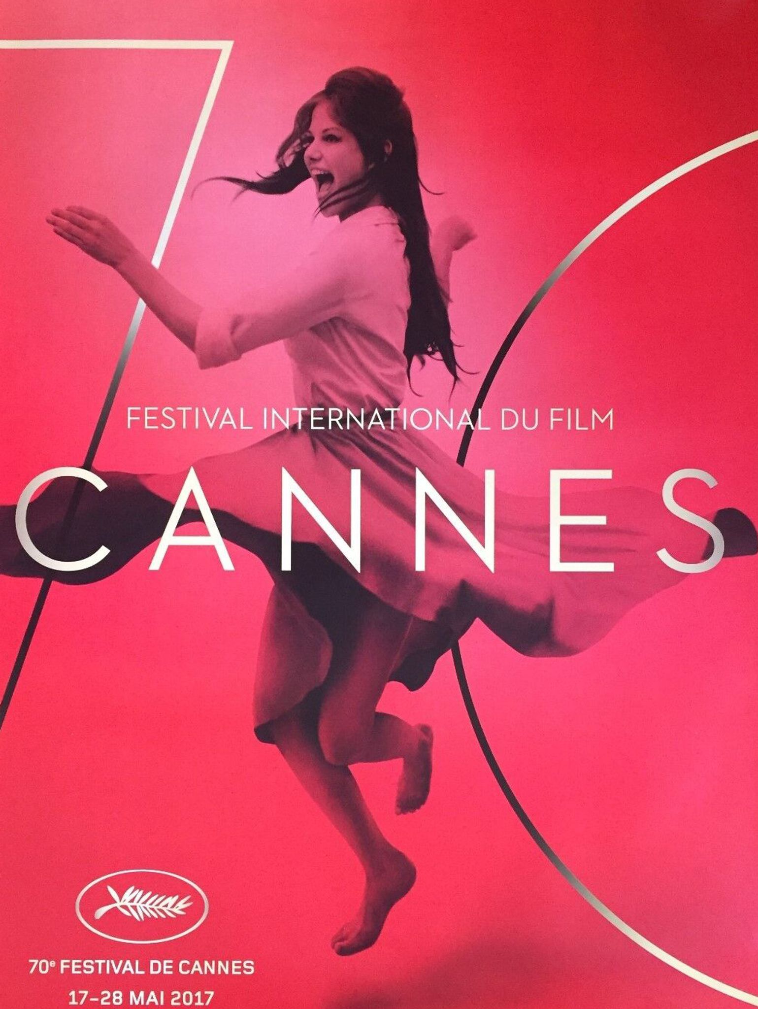Original cinema poster "70th Cannes Film Festival" 60x80cm