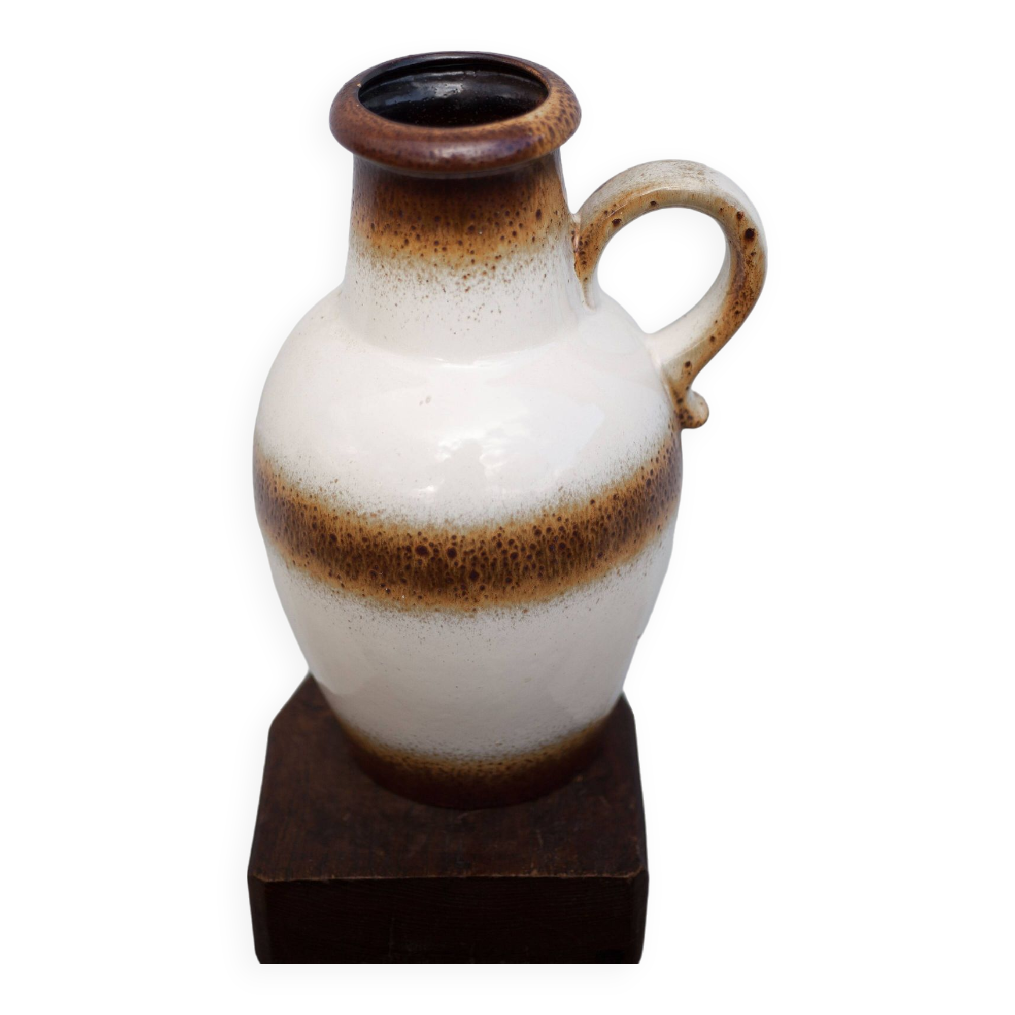 Large West Germany ceramic vase, scheurich Keramik vase, decorative vase, floor vase, 60's