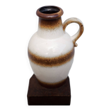 Large West Germany ceramic vase, scheurich Keramik vase, decorative vase, floor vase, 60's