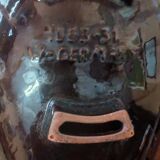 Vintage ceramic modernist bowl