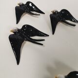 Batch of ceramic swallows