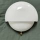 Vintage Murano glass wall lamp by Vico Magistretti for Artemide / Mania / Space Age