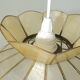 Large mother-of-pearl / vintage suspension