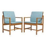 Danish armchairs by Borge Mogensen 1960s