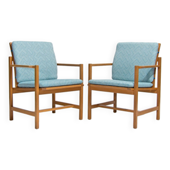 Danish armchairs by Borge Mogensen 1960s