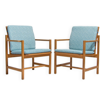 Danish armchairs by Borge Mogensen 1960s