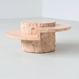Table basse en pierre de Mactan de Magnussen Ponte, Belgique, 1970