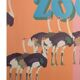 Polish poster "ZOO Bratislava" Marek Mosiński 1970