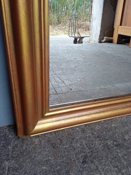 Miroir Louis Philippe bois doré ep XIX em - 128 cm