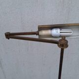 1970s brass floor lamp
