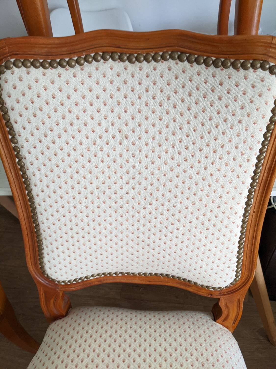 Lot de 4 Chaises Vintage Style Louis XV / Louis Philippe