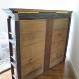 Early 20th century oak shelf/ship