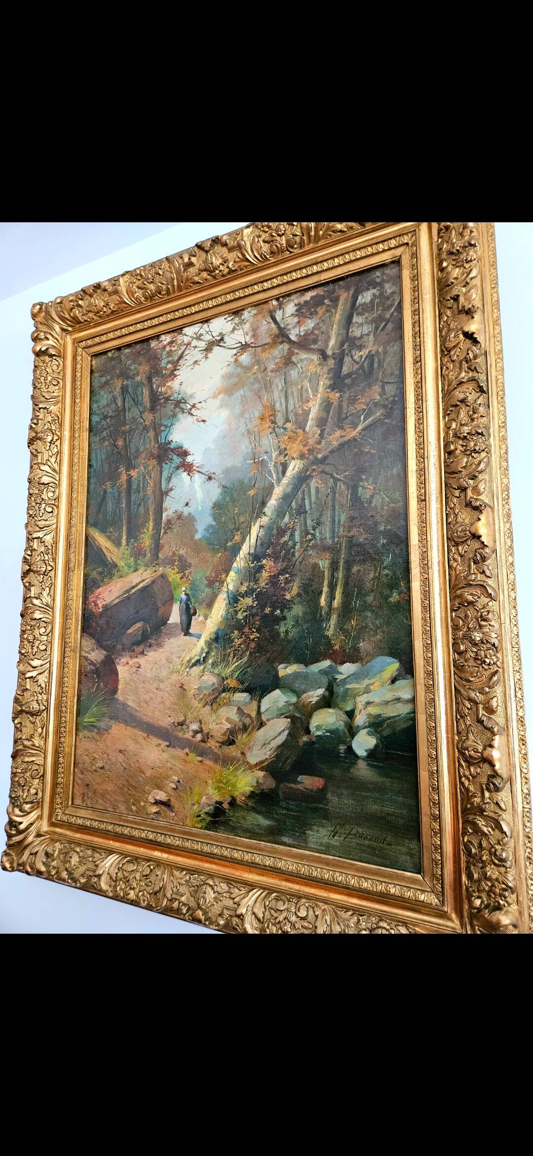 Toile Éloi Noel Béraud  fin XIXe