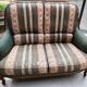 Two-seater banquette sofa in Louis XV style