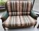 Two-seater banquette sofa in Louis XV style
