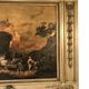 Louis XVI style trumeau in 19th century lacquered wood 196x172cm