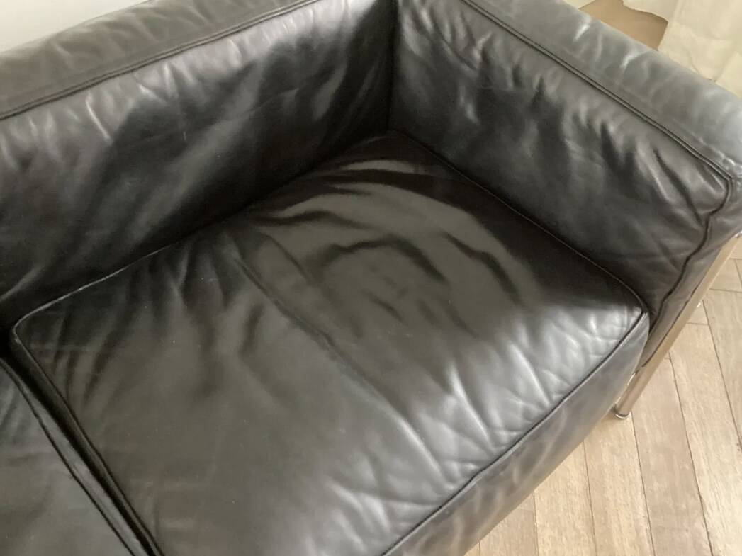 Le Corbusier - Authentic LC3 leather - 2 seats