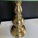 Pair of vintage brass lamps from the 70s.