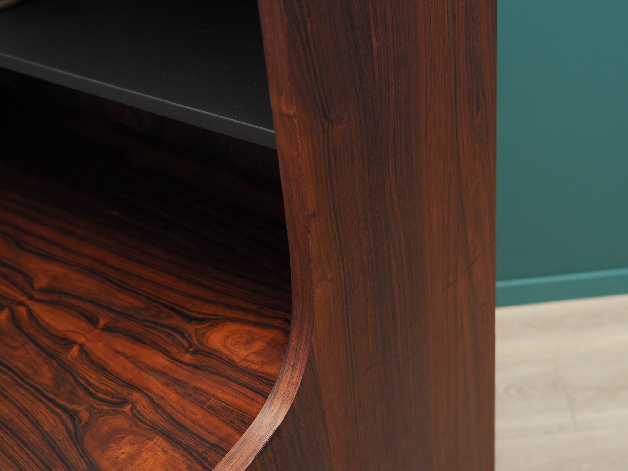 Rosewood bookcase, Danish design, 1960s, designer Johannes Sorth, production Bornholm