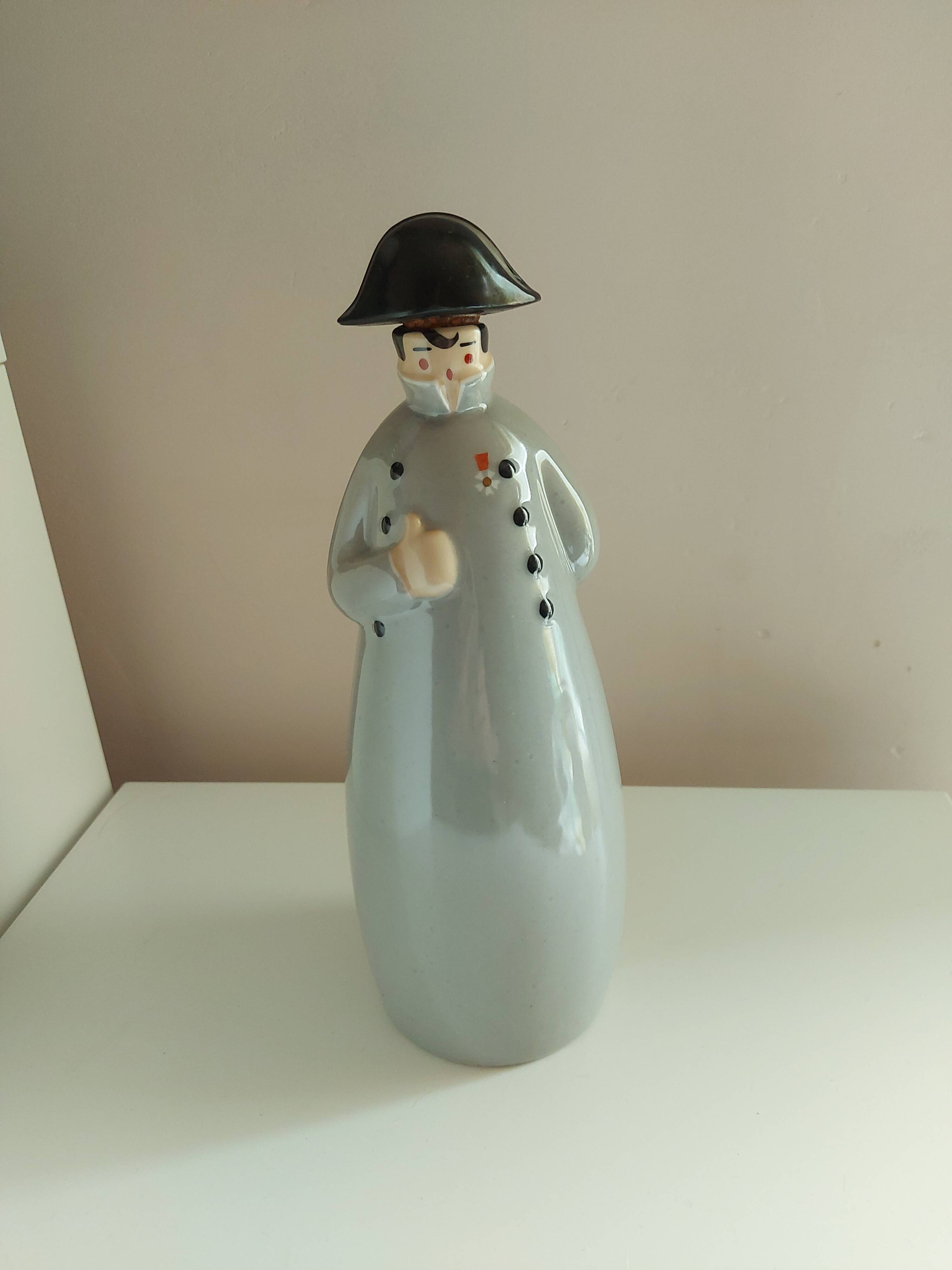 Ceramic bottle, robj, napoleon