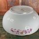 Saladier plat porcelaine Limoges Bernadaud pour Christofle