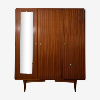 60s wood cabinet, 3 doors