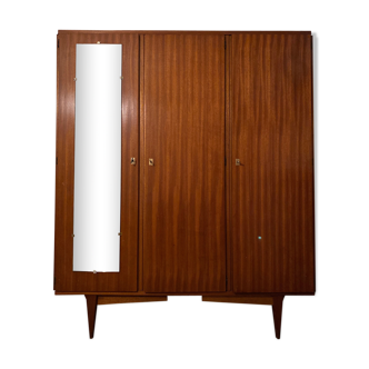 60s wood cabinet, 3 doors