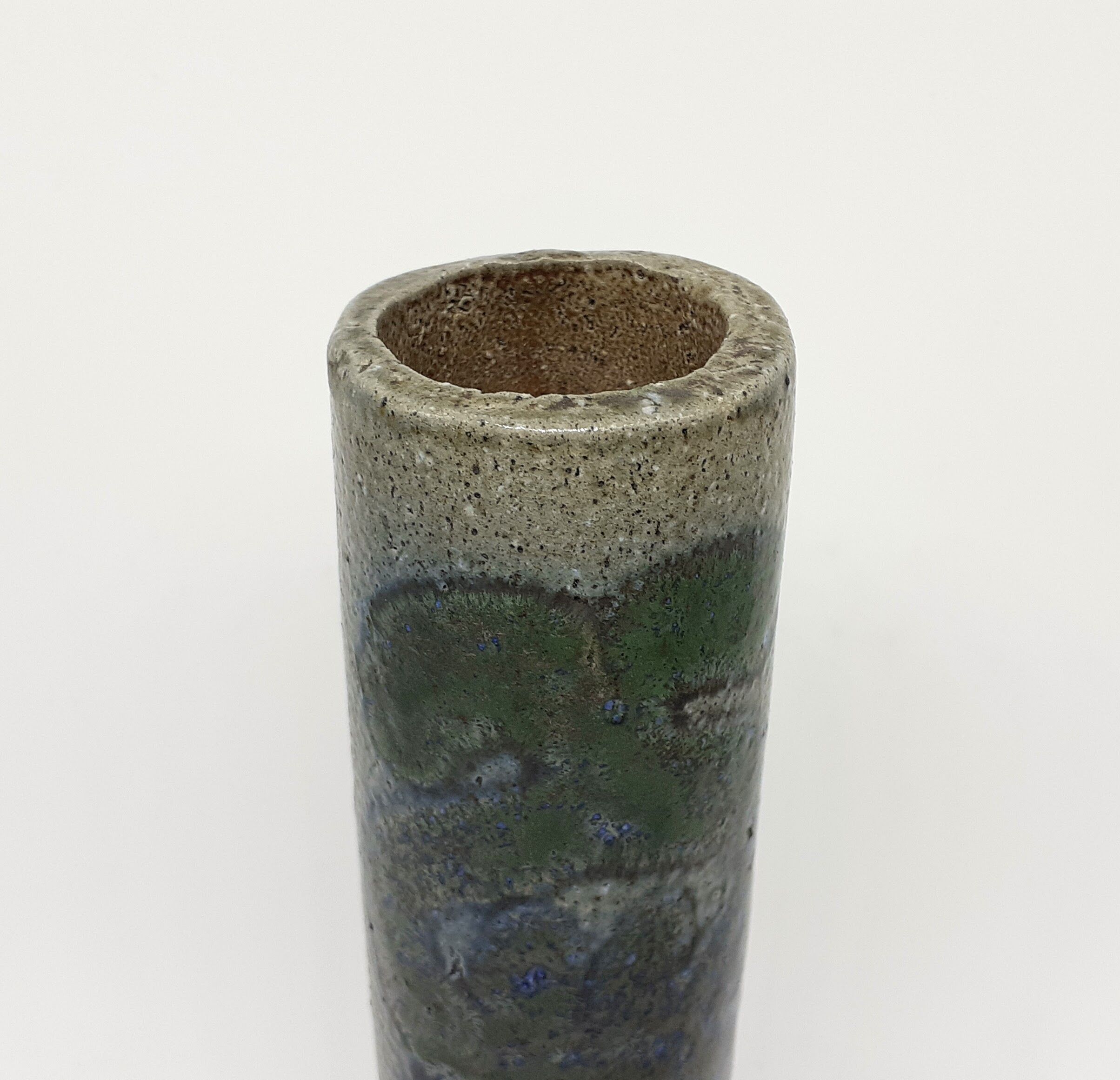 Stoneware single-flower vase