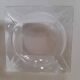 Set of 2 70s glass ashtrays