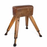 Vintage Gymnastics Vaulting Horse, Czechoslovakia, 1960s