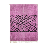 Modern Moroccan carpet pink