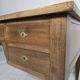 Double-sided writing desk in mahogany, Louis XVI style – 19th century