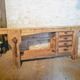 Établi console primitive