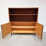 Semi-open, two-door cabinet, 1960