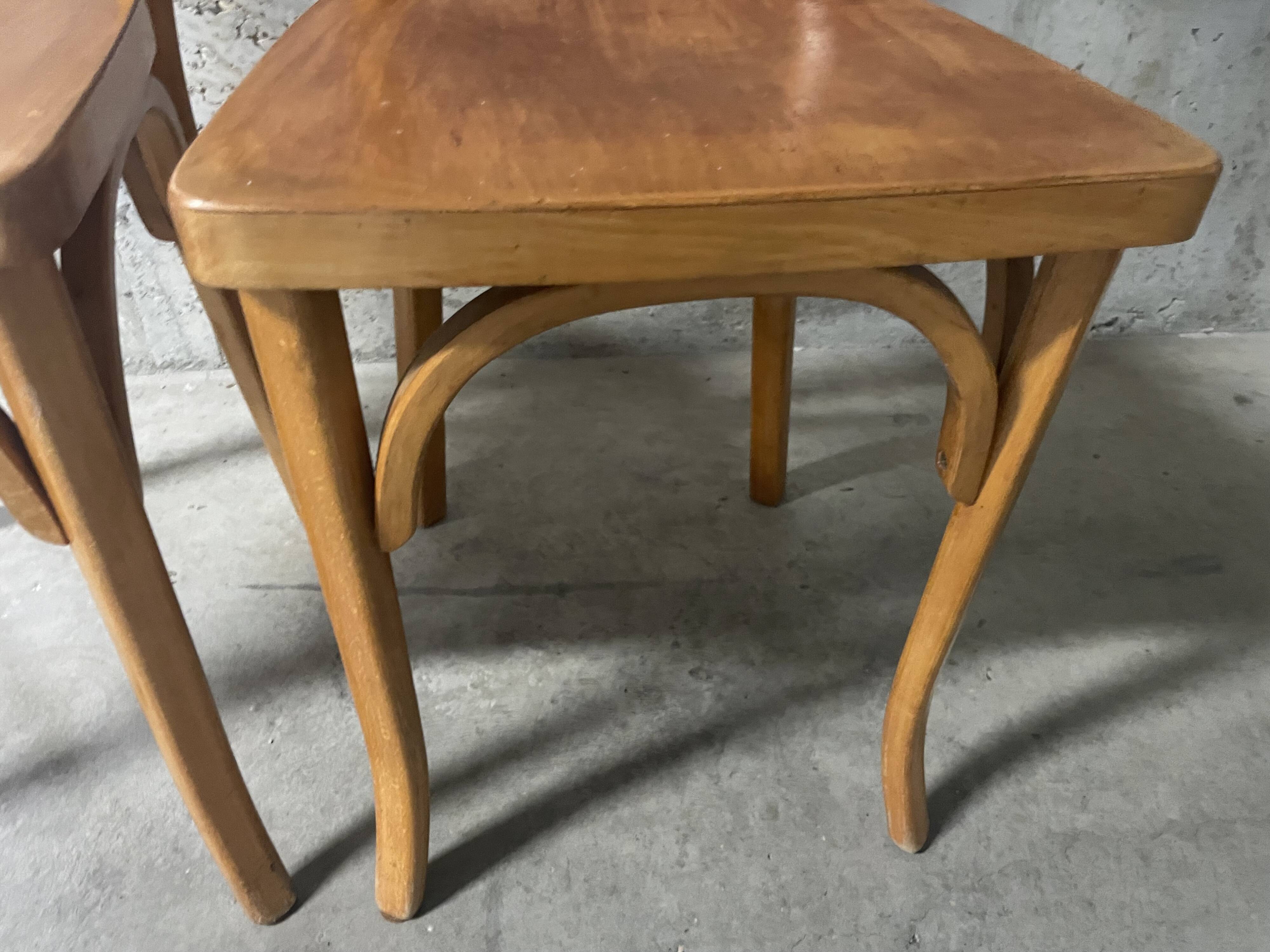 Chaises de bistrot Baumann
