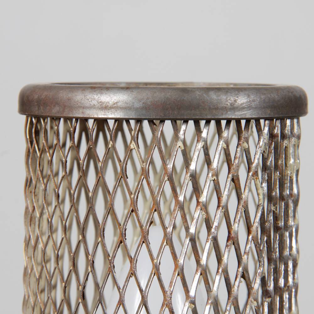 Small vintage metal lamp, 1950