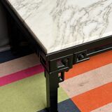 Chinese coffee table with marble top