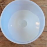 White opaline vase