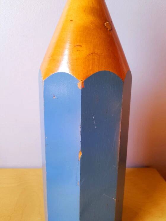 Lampe crayon 1980