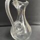 Orangeade pitcher with ice bag – Plain crystal – 19th century